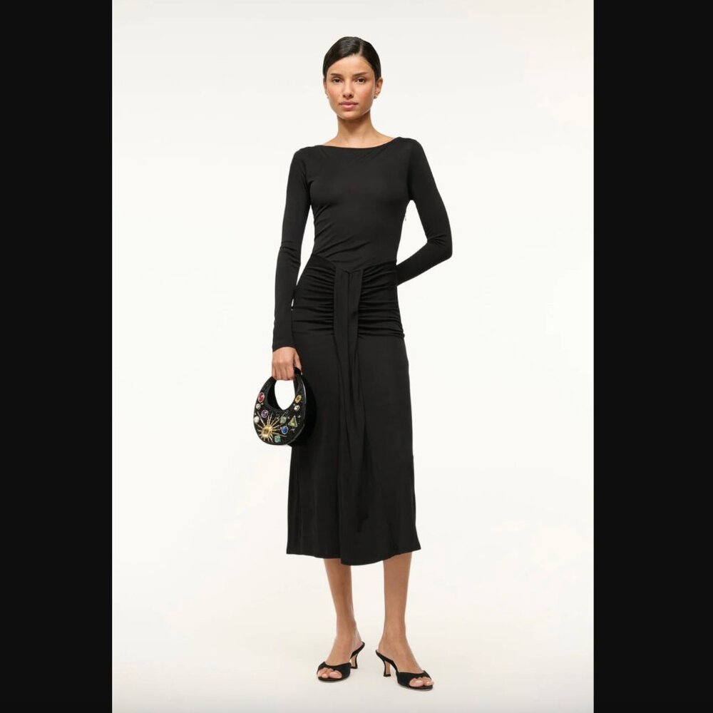 NWT Staud Gres Boatneck Dress